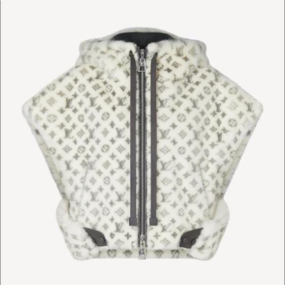 Louis Vuitton Jackets & Coats Louis Vuitton Monogram Mink Open Arm Jacket Poshmark